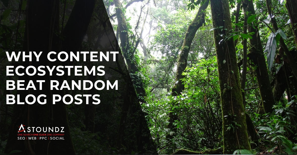 Why Content Ecosystems Beat Random Blog Posts Every Time